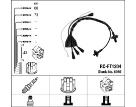 RC-FT1204 ATEŞLEME KABLOSU