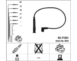 RC-FT201 ATEŞLEME KABLOSU