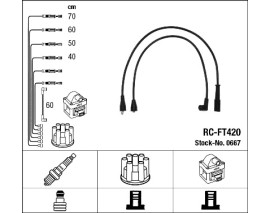 RC-FT420 ATEŞLEME KABLOSU
