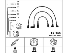 RC-FT636 ATEŞLEME KABLOSU