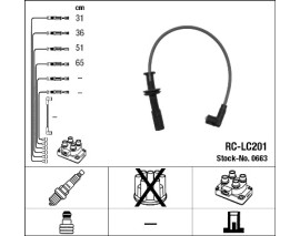 RC-LC201 ATEŞLEME KABLOSU