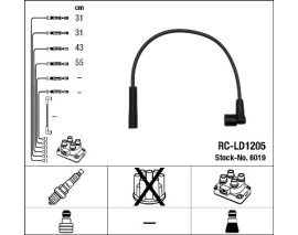 RC-LD1205 ATEŞLEME KABLOSU