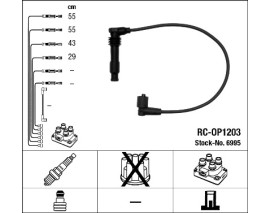 RC-OP1203 ATEŞLEME KABLOSU