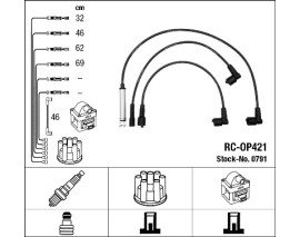 RC-OP421 ATEŞLEME KABLOSU