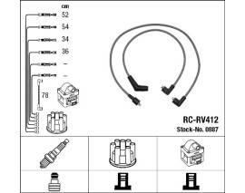 RC-RV412 ATEŞLEME KABLOSU