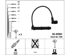 RC-RV901 ATEŞLEME KABLOSU