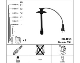 RC-TE58 ATEŞLEME KABLOSU
