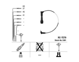 RC-TE79 ATEŞLEME KABLOSU