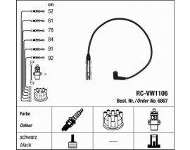 RC-VW1106 ATEŞLEME KABLOSU