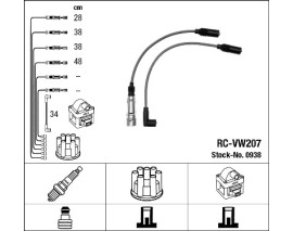 RC-VW207 ATEŞLEME KABLOSU