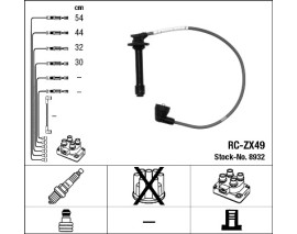 RC-ZX49 ATEŞLEME KABLOSU