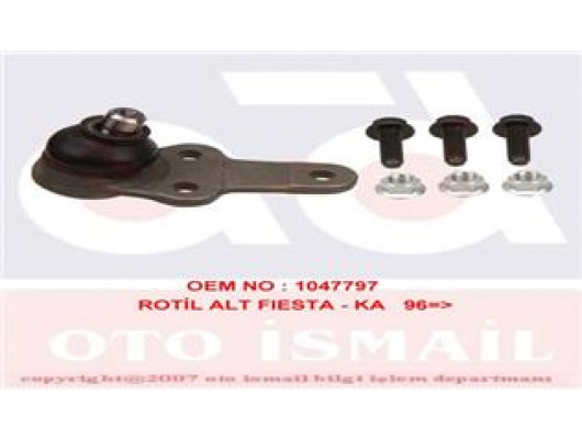 ROTİL FORD COURIER BOX BODY/MPV F3L.F5L .COURIER BOX BODY/MPV J5.J3 .COURIER PİCKUP.COURIER PİCKUP. FIESTA HATCHBACK VAN FVD . FIESTA HATCHBACK VAN JV . FIESTA III GFJ . FIESTA IV JA. JB