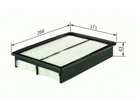 SA456PL HAVA FİLTRESİ COROLLA VII 92-97 -COROLLA VIII 97-01 1.4İ-1.6 x