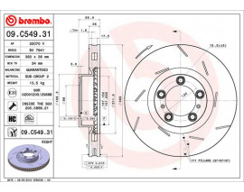 SAG ON FREN DISKI PORSCHE PANAMERA
