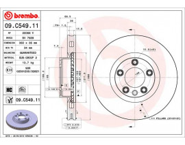 SAG/SOL ON FREN DISKI VW TOUAREG PORSCHE CAYENNE