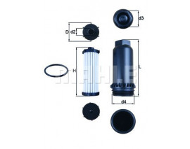 SANZIMAN YAG FILTRESI KIT OTOMATIK MONDEO IV CA2 07 14 S-MAX 09 KUGA 08 GALAXY 06 15 2.0 TDCI VOLVO S40 II 2 04 10 S60 II 10 15 S80 II 08 2.0 V40 1.6 D2 T4 D2 V50