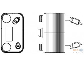 SANZIMAN YAG SOGUTUCU PREMIUM LINE BMW X5 E53 M57 M62