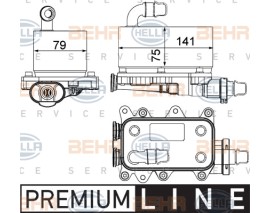 SANZIMAN YAG SOGUTUCU RANGE ROVER 3 VOGUE L322 3.0 D 02 12 RANGE ROVER 4 VOGUE L405 3.0 SDV6 2012 PREMIUM LINE