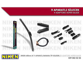 SİLECEK 400mm 9 APARATLI MUZ BANANA TİP