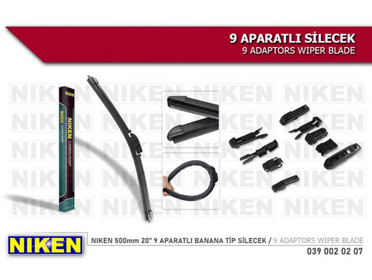 SİLECEK 500mm 9 APARATLI MUZ BANANA TİP