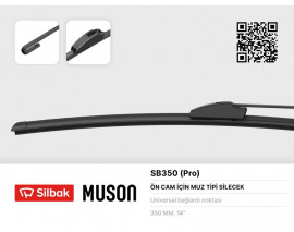 SİLECEK SÜPÜRGESİ 350mm MUZ TİPİ ÜNİVERSAL ON NIVA-UNO 83-89 ARKA