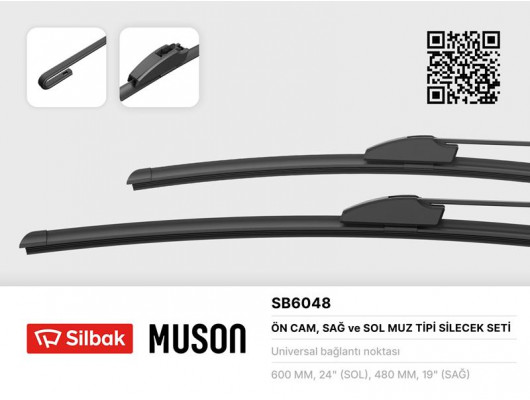 SİLECEK SÜPÜRGESİ 600/480MM MUZ TİPİ VECTRA C