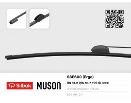 SİLECEK SÜPÜRGESİ MUZ TİPİ 600mm ÜNİVERSAL KANCALI ERGONOMİK