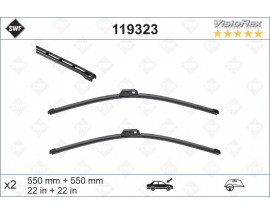 SİLECEK SÜPÜRGESİ ÖN A4-A6 550 x 550 mm
