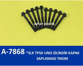 SİLİNDİR KAPAK SAPLAMASI TAKIM SLX TPSX UNO