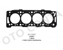 SKC 4 DELİK 1.38m ÇELİK P206-P306-PARTNER-BERLINGO 1.9 DW8