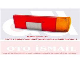 STOP LAMBA CAMI SAĞ ŞAHİN 88-95 SARI SİNYALLİ