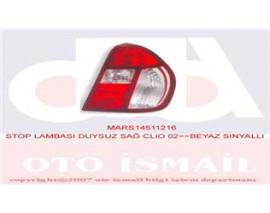 STOP LAMBASI DUYSUZ SAĞ CLIO 02 BEYAZ SİNYALLİ