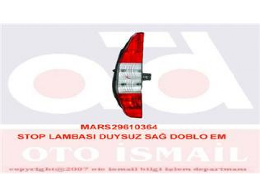STOP LAMBASI DUYSUZ SAĞ DOBLO EM