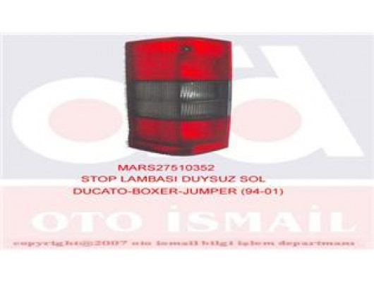 STOP LAMBASI DUYSUZ SOL DUCATO-BOXER-JUMPER 94-01