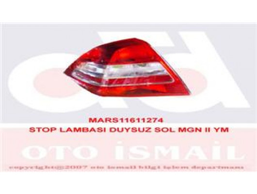 STOP LAMBASI DUYSUZ SOL MGN II 2007-2010