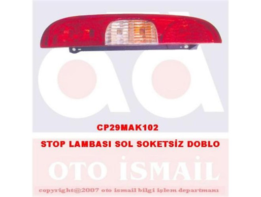 STOP LAMBASI SOL DOBLO 2006 DUYSUZ