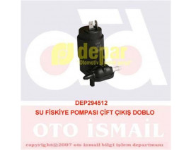 SU FİSKİYE POMPASI ÇİFT ÇIKIŞ DOBLO