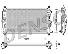 SU RADYATÖRÜ ASTRA J 10 15 ZAFIRA C 12 19 1.6-1.7-2.0 CDTI DTH-DTL-DTJ