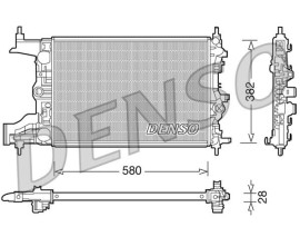SU RADYATÖRÜ ASTRA J 2010 2020 MANUEL 580x398x26 1.4-1.6 A14NEL-NET-B14NEL-NET-D14NEL-A16NET