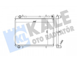 SU RADYATÖRÜ PEUGEOT 307-CITROEN C4 1.6HDI 2.0 16V 04 MT AC NAC BRAZING 378x548x26