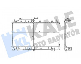 SU RADYATÖRÜ SUBARU FORESTER 08 IMPREZA 07 12 LEGACY IV 03 09 OUTBACK 08 09 2.0-2.5 AWD XV 1.6İ-2. 0İ AWD 12 MT BRAZING 340X688X16