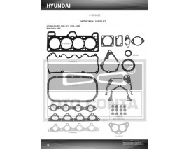 TAKIM CONTASI KEÇELİ HYUNDAI ACCENT 1.3 12V