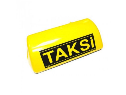 TAKSİ LEVHASI MIKNATISLI SARI