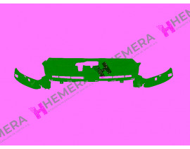 TAKVİYE ÖN TAMPON ÜST PEUGEOT 208 2015