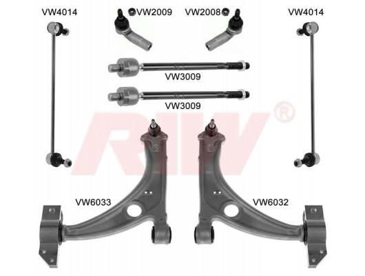 TAMİR KİTİ ÖN AUDI-Q3-8U 2011-2016 SEAT-ALHAMBRA-710 711 2010- VOLKSWAGEN-CC-358 2011-2016 VOLKSWAGE N-PASSAT-V 3B3 B6 2005-2010 VOLKSWAGEN-PASSAT-VI B7 2010-2014 VOLKSWAGEN-SHARAN-7N1 7N2 2010- VOLKSW