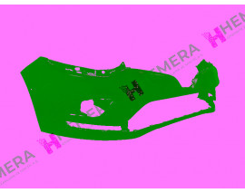 TAMPON ÖN SİSSİZ SİYAH 2 SENSÖRLÜ RENAULT CLIO IV 2017-2019