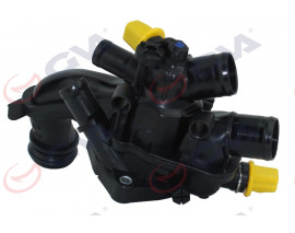 TERMOSTAT 107C KOMPLE P308-P207-C3 PICASSO 1.4 16V EP3 -P207-P308-PARTNER TEPE-BERLINGO III-P3008 -C3 III-C4 PICASSO-DS3-C3 PICASSO 1.6 EP6-EP6C