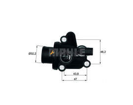 TERMOSTAT 87 C MERCEDES OM668 W168 W414
