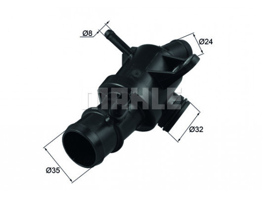 TERMOSTAT 89 C MERCEDES OM640 W169 W245