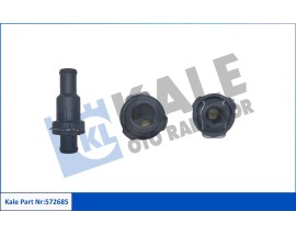 TERMOSTAT FLANŞ 75 C AUDI A3-Q3-VW EOS-GOLF-JETTA-PASSAT-TIGUAN